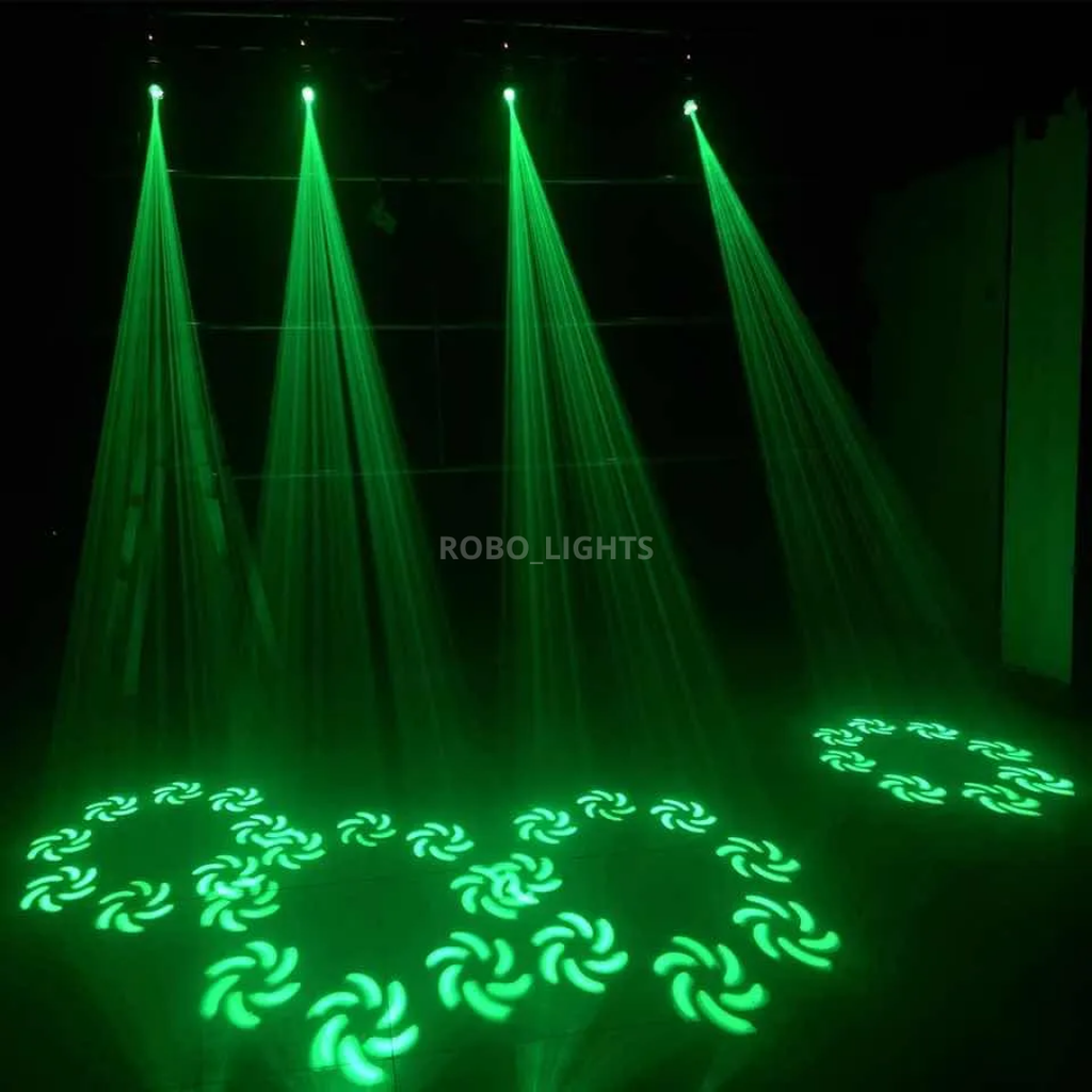 Cabeza Móvil Beam LED 100W Profesional - Efecto Prisma, Gobos y DMX