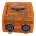 Interfaz DMX Sunlite Suite 2 Profesional - Controlador de Iluminación USB y Software 3D