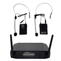 Sistema Dual Inalámbrico Shure GLXD4 de Diadema.