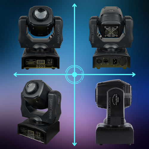 Cabeza Móvil Spot LED 75W Profesional