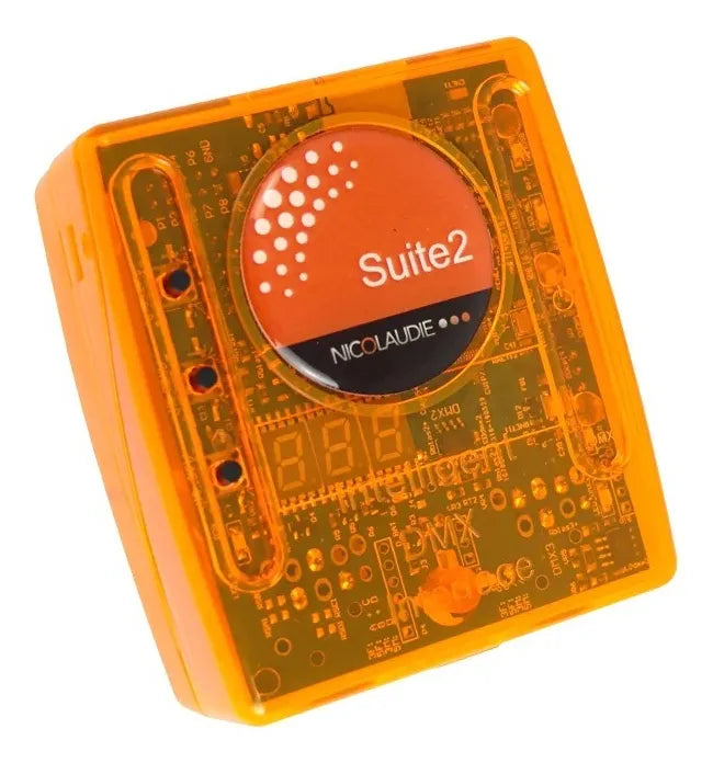 Interfaz DMX Sunlite Suite 2 Profesional - Controlador de Iluminación USB y Software 3D