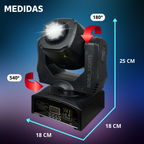 Cabeza Móvil Spot LED 75W Profesional