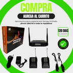 Senisei XLR Sistema Inalámbrico Dual Premium para Audio Profesional
