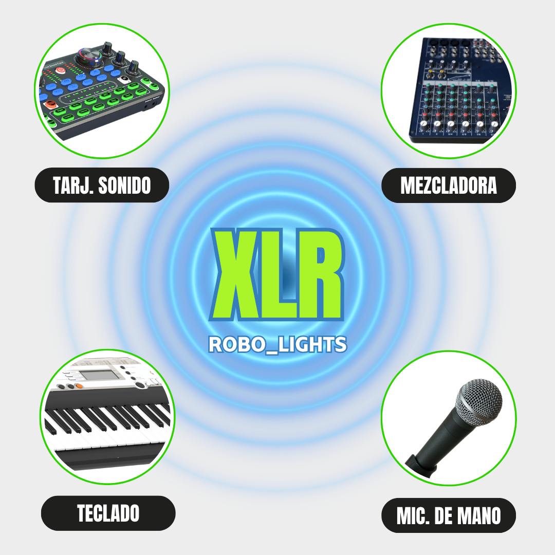 Senisei XLR Sistema Inalámbrico Dual Premium para Audio Profesional