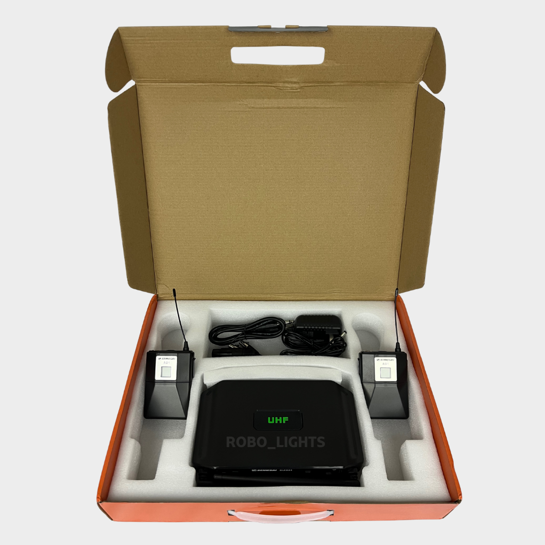 Senisei XLR Sistema Inalámbrico Dual Premium para Audio Profesional